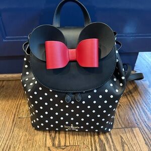 EUC Kate Spade Minnie Mouse Mini backpack